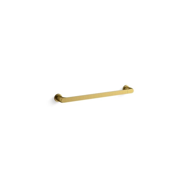 Kohler Avid 18 Towel Bar Vibrant Brushed Moderne Brass 97494-2MB - main
